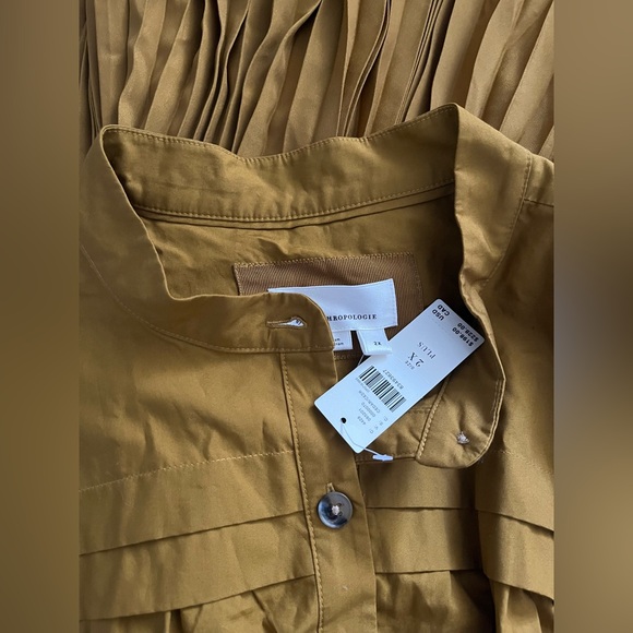 Anthropologie Vested Pleated Dress - Picture 12 of 12